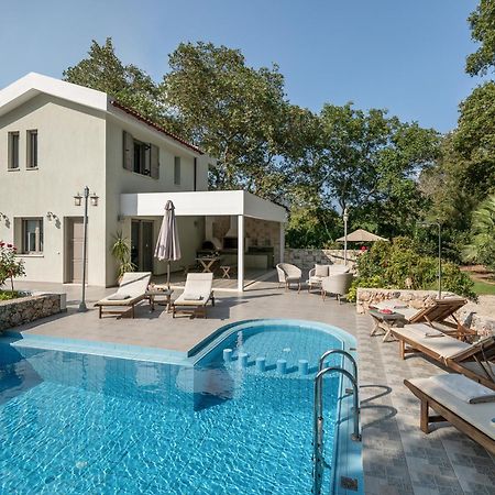 Villa Nature, Heated Pool Kalyves Ngoại thất bức ảnh