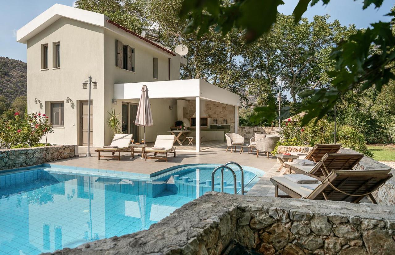 Villa Nature, Heated Pool Kalyves Ngoại thất bức ảnh