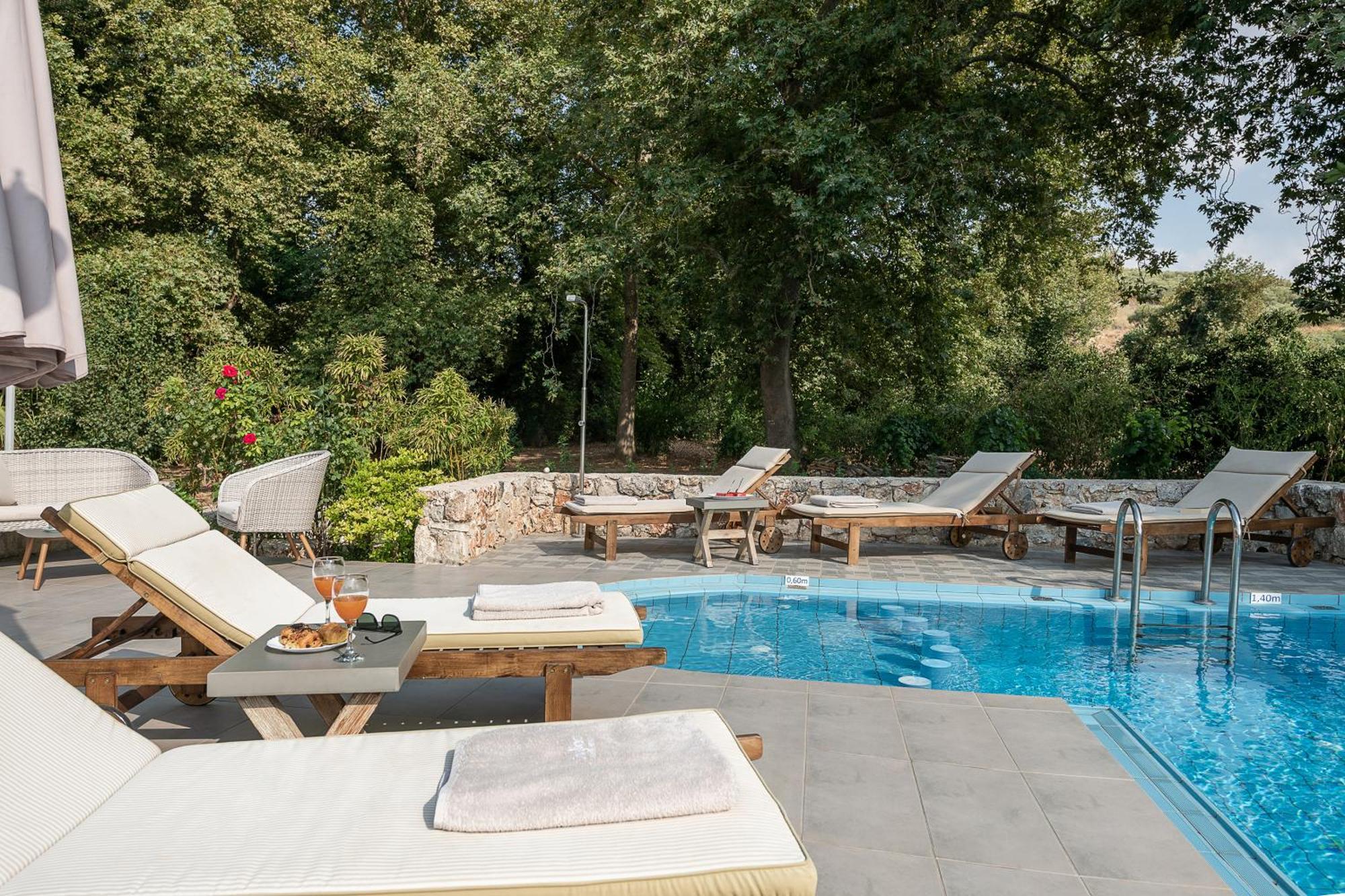 Villa Nature, Heated Pool Kalyves Ngoại thất bức ảnh