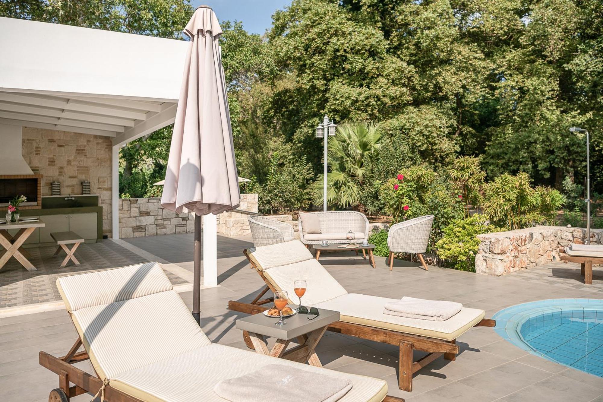 Villa Nature, Heated Pool Kalyves Ngoại thất bức ảnh