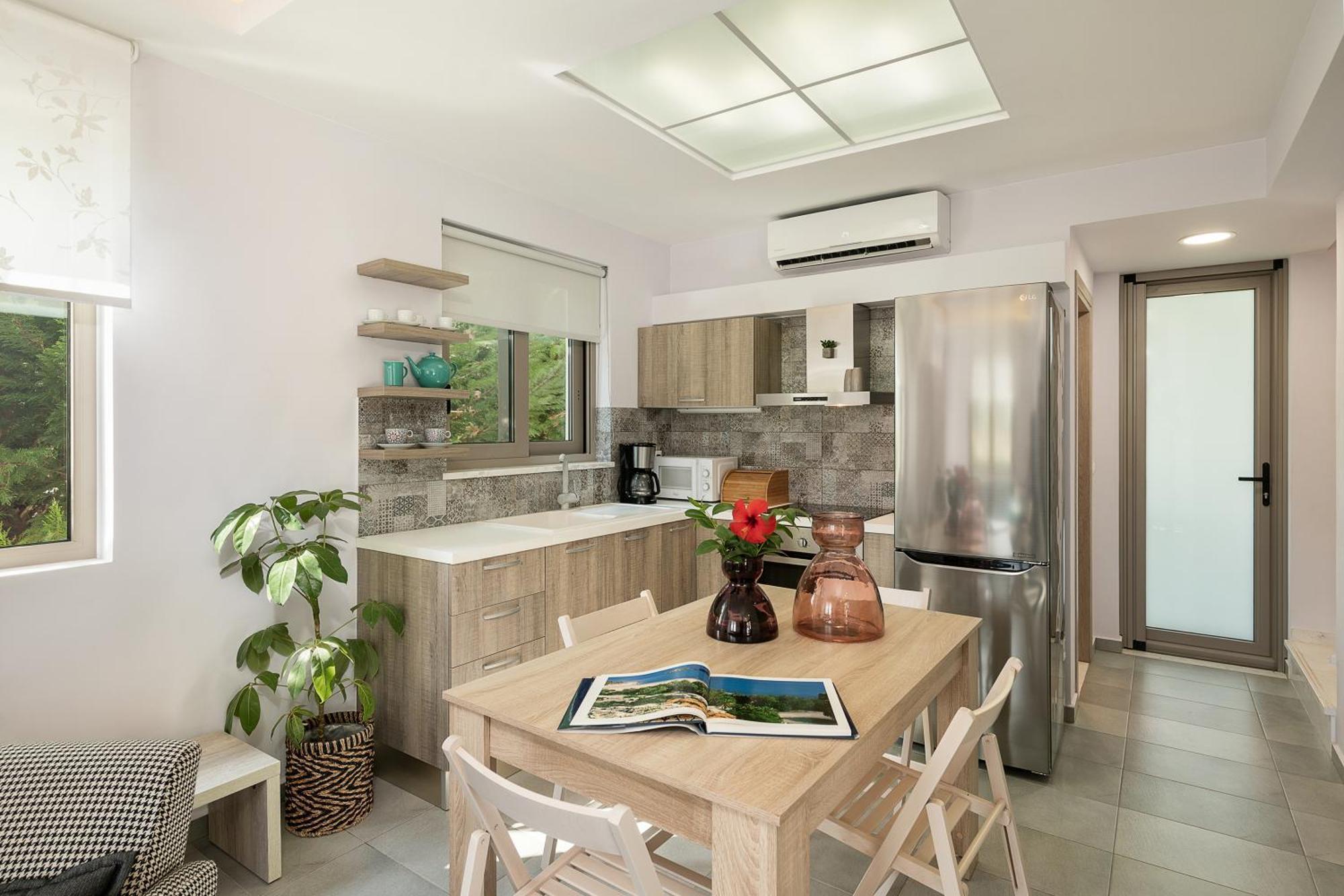 Villa Nature, Heated Pool Kalyves Ngoại thất bức ảnh
