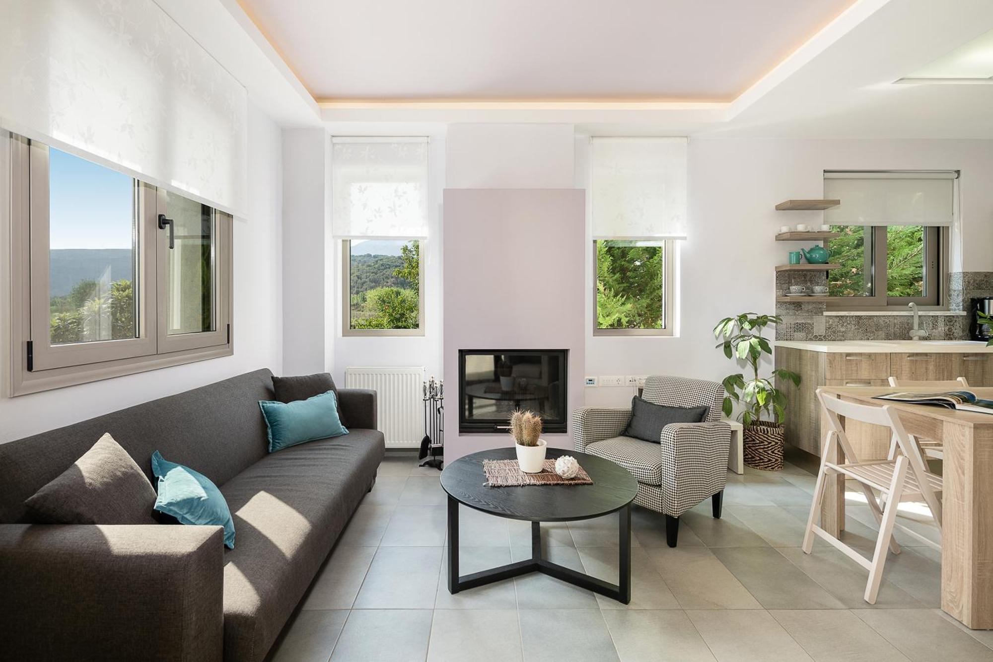 Villa Nature, Heated Pool Kalyves Ngoại thất bức ảnh