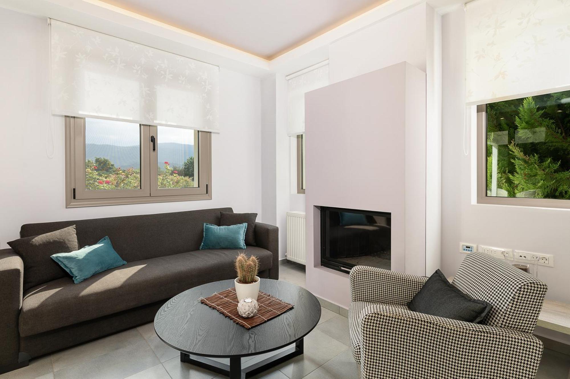 Villa Nature, Heated Pool Kalyves Ngoại thất bức ảnh